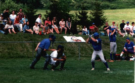 Sean Stanton at bat (1994)