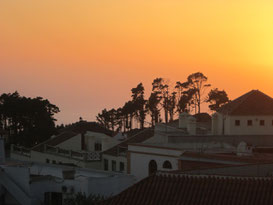 Landschaft von La Palma Hostel terrasse