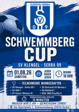 Hinweis: Sommer-Training 18 Uhr auf dem Schwemmberg Freitags und im Winter in der Turnhalle, Hainspitz
