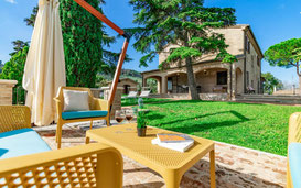 villetta con piscina