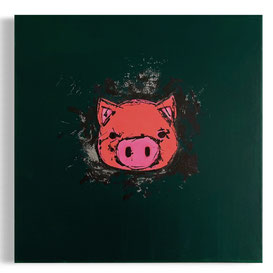 PIG 2022, 40x40 (1299 € Click Foto to buy)