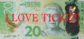 ニュージーランド20ドル両替