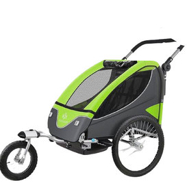 remorque enfant-remorque chien-dog trailer-child carrier-hondenfietskar-kinderwagen-kinderanhänger-hundeanhänger