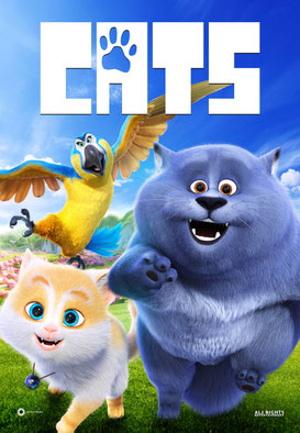 Cats and Peachtopia Plakat