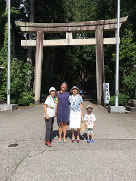 2018年７月　白山比咩神社