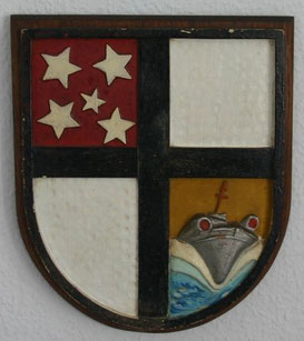 Wappen des Begleitschiffes "Tanga" - Bild: K. Scheuch