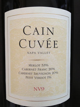 CAIN CUVEE NV9