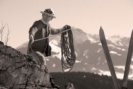 Lois Trenker Wilder Kaiser Gebirge Seil Hannes Dabernig