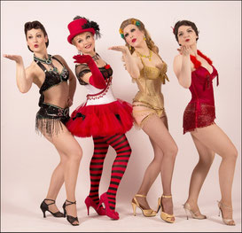 Burlesque-Ensemble der roten Bühne Nürnberg