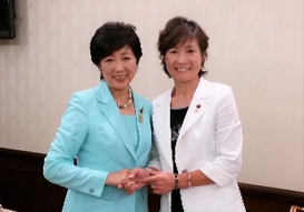 都民ファ―スの会最高顧問「小池ゆりこ」知事