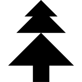 Tangram puzzle 273 : Larch - Visit http://www.tangram-channel.com/ to see the solution to this Tangram