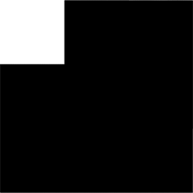 Tangram puzzle 202 : Incomplete square 10 - Visit http://www.tangram-channel.com/ to see the solution to this Tangram