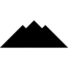 Tangram puzzle 146 : Mountains - Visit http://www.tangram-channel.com/ to see the solution to this Tangram