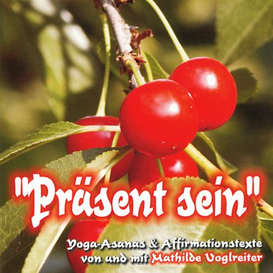 Kirschen am Baum und Titel Präsent sein
