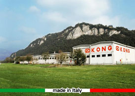 Die Produktionsstätte der Firma Kong Italy in Monte Marenzo (LC) Italien.