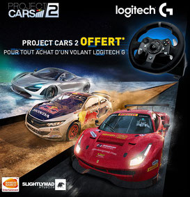 PROMO -  Project Cars 2 OFFERT pour tout achat d'un volant Logitech G. Offre valable jusqu'au 31/10/2017 dans la limite des stocks disponibles uniquement pour l'achat d'un volant Logitech G29 ou G920. https://www.ldlc.com/n4352/#523d712af1ceb