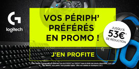 PROMO - Jusqu'au 15 mars, des périphs Logitech en promo ! Par ici : http://www.ldlc.com/n4195/#523d712af1ceb