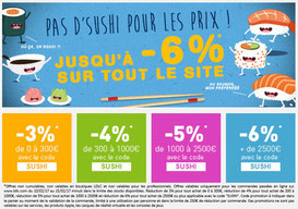 PROMO - Jusqu'à 6% de réduc sur votre commande, jusqu'au 15/02, avec le code SUSHI ! Par ici : http://www.ldlc.com/n4053/#523d712af1ceb