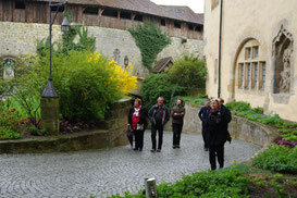 Blaskapelle Meeder mit den Nussdorfer Gästen auf der Veste Coburg