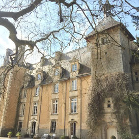 The fantastic chateau - what a place to do a champagne tasting!