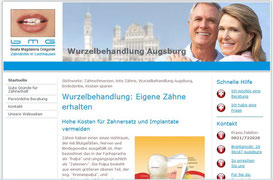 Ausführliche Informationen zum Thema Wurzelbehandlung, Zahnarztpraxis in Augsburg