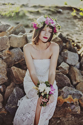 Neue Romantik - Brautkleid in Vintage-Optik
