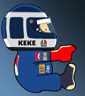 Keke Rosberg by Muneta & Cerracín