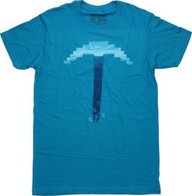 Minecraft Pickaxe Premium Tee マインクラフトピックアックスTシャツ