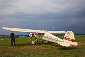 Die Cessnas treffen zum Meeting 2014 ein (Foto: Wolfgang D. Schüle)