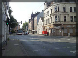 Kreuzung Ückendorfer Straße/Bergmannstraße Foto: © W. Müller