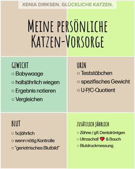 Katzengesundheitsvorsorge