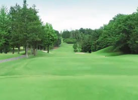 広陵カントリークラブ (名物ホール) 南コース8番PAR4
