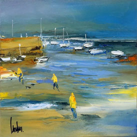 "Dès le petit jour" - 30x30 - vendue