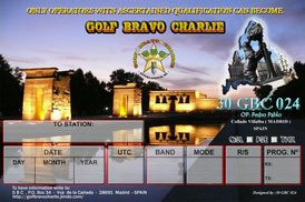 Trasera QSL - 2013