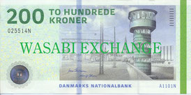 Danish Krone 200bill exchange