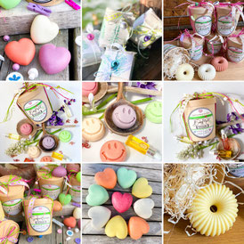 Bildcollage Geschenksets Kosmetikmacherei Lotte-Mathilda