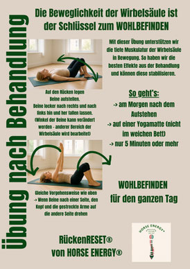 Die Beweglichkeit der Wirbelsäule ist der Schlüssel zum Wohlbefinden