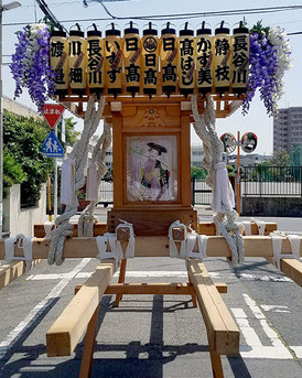 お神輿, 島尻自治会, 台輪寸法2尺