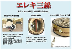 エレキ三線のチーガの中の画像