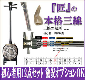 三線真壁型黒塗り人工皮の画像