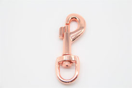 Bolzenkarabiner rose gold