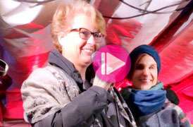 Schlussrede Ursula Göltl und Claudia Astner bei der Zwischenkundgebung am Hauptbahnhof:  Die Wahrheit   Video: UGÖD