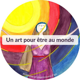 Un arte pour être au monde, peintures de Lorina