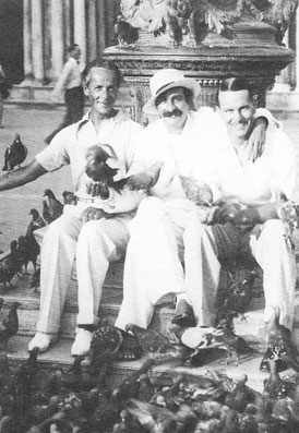 Meher Baba with Quentin Tod & Herbert