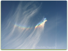 Charlotte Deppisch: Foto Wolkenengel 1