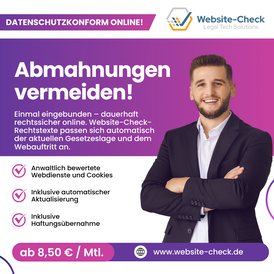  Günstige Rechtstexte, DSGVO-Konform