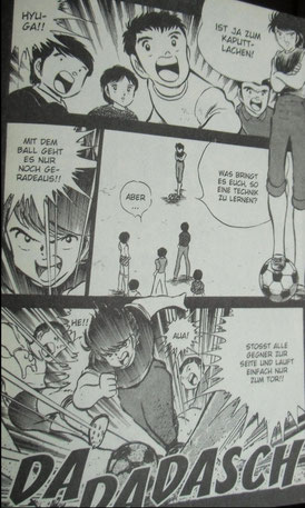 © Yoichi Takahashi, Captain Tsubasa, Carlsen 2003