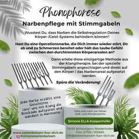Narbenentstörung durch Phonophorese bei Simone ELLA Koppenhöfer - Seelenbalsam für Dich - im Landkreis Heilbronn in Schwaigern-Niederhofen 