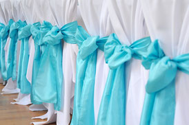 Hochzeitsfarbe Tiffany