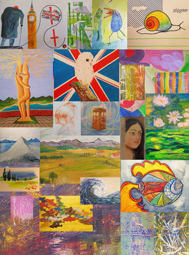 © Collage der Kunst- und Trommelstation Köln-Brück